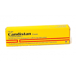 CANDISTAN 1% TOPICAL CREAM ( CLOTRIMAZOLE ) 15 GM